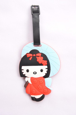 

Shrisay Ventures Chinese Girl Pack Of 2 Luggage Tag(Multicolor)