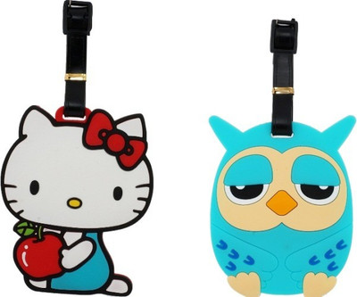 

SurprizeMe Hellokitty & Owl Luggage Tag(Multicolor)