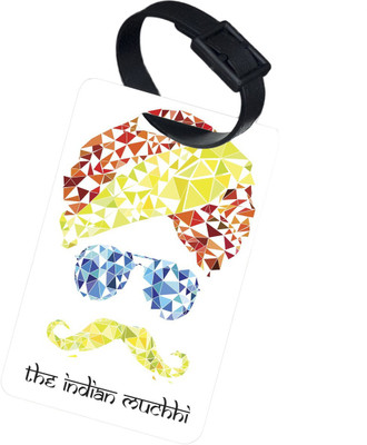 

The Crazy Me THE INDIAN MUTCHII Luggage Tag(Multicolor)