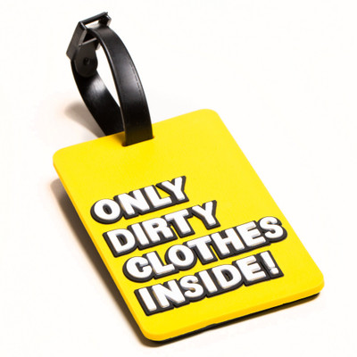 

Daffodils Only Dirty Clothes Inside TH53 Luggage Strap(Yellow)