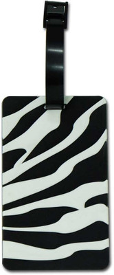 

Super Drool Kids Bag (Zebra) Luggage Tag(Black)