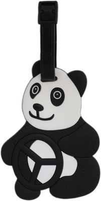 

Tootpado Panda Cartoon Design Travel Bag - 1i393 Luggage Tag(Black)