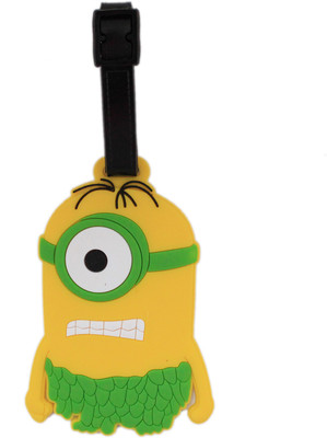 

Tootpado Beach Boy Cartoon Design Travel Bag - 1i372 Luggage Tag(Yellow)