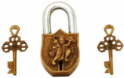 

Gathbandhan HANUMAN Safety Lock(Gold)