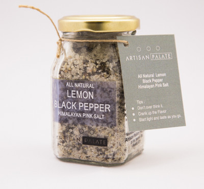 

Artisan Palate All Natural Lemon Black Pepper Himalayan Pink Salt Himalayan Pink Salt(150 g)