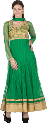 

Famous by Payal Kapoor Embroidered Kurta & Churidar(Stitched, Green
