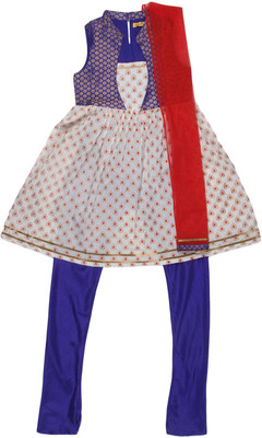 

Akkriti by Pantaloons Self Design(Stitched, Blue
