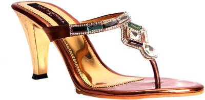 Trilokani Women Copper Heels