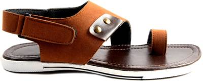 Shoegaro Men Tan Sandals