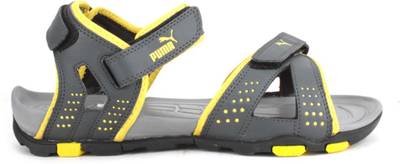 Puma Men Dark Shadow-Dandelion Sports Sandals