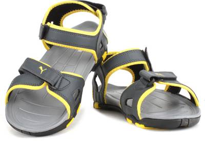 Puma Men Dark Shadow-Dandelion Sports Sandals
