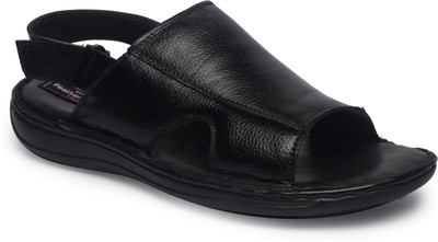 

Feather Leather Men Black Sandals