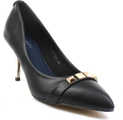 Shuberry Women Black Heels