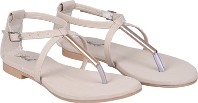 Jade Women White Flats