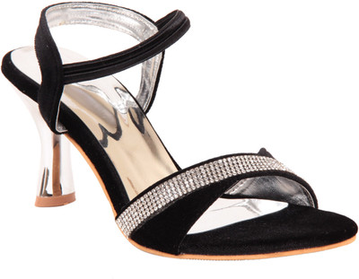 

Adorn Women Black Heels