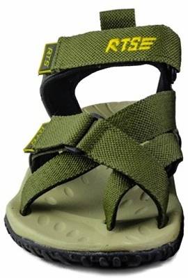 RTS Men MEHENDI/YELLOW Sandals