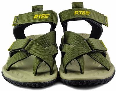 RTS Men MEHENDI/YELLOW Sandals