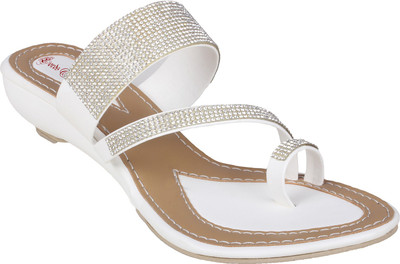 

Lords & Ladies Women White Wedges