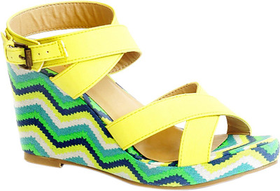 

Kanabis Women Yellow Wedges