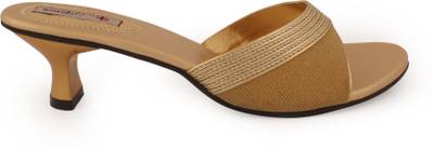 Indulgence Women Gold Heels