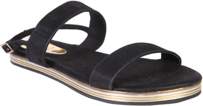 

Zaera Women Black Flats