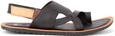 Footin Men BROWN Sports Sandals
