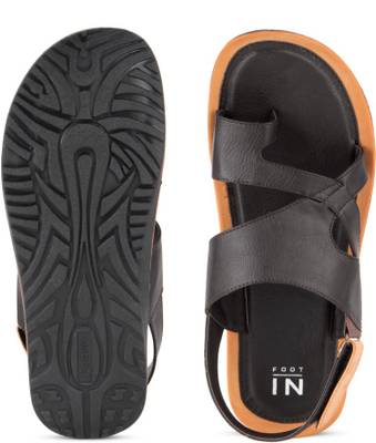Footin Men BROWN Sports Sandals