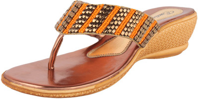 

Exotique Women Bronze Wedges