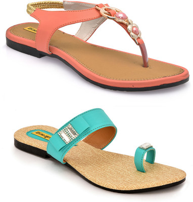 

Indirang Women Multicolor Flats