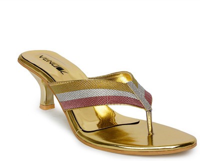 

Vendoz Women Golden Heels