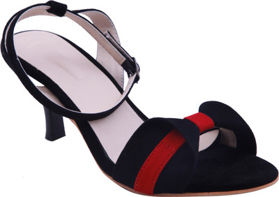 

Adorn Women Black and Red Heels