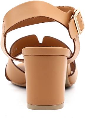 Shuberry Women Tan Heels