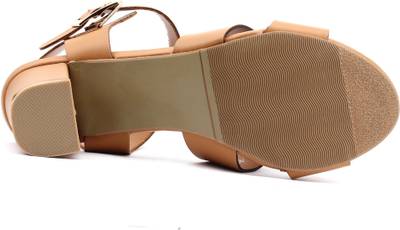 Shuberry Women Tan Heels