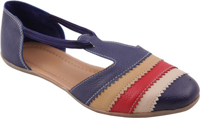 

Adorn Women Blue And Red Flats