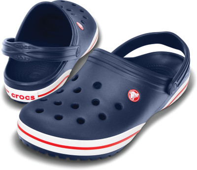 

Crocs Boys Clogs, Navy