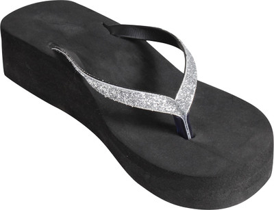 

Tryfeet Women Silver Wedges