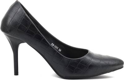 Shuberry Women Black Heels