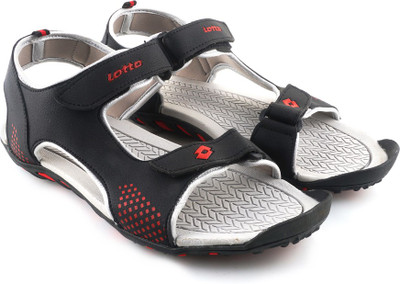 

Lotto Men Grey/Red Sports Sandals