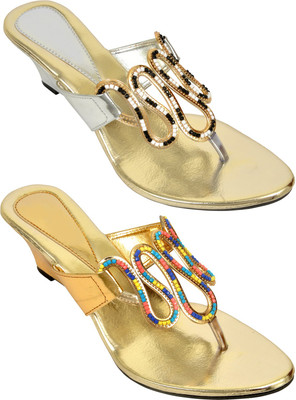 

Altek Women Multicolor Wedges