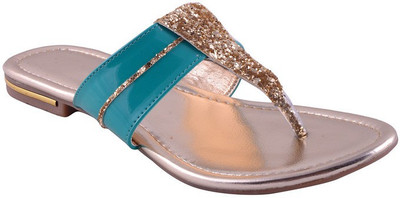 

Adorn Women Green Flats