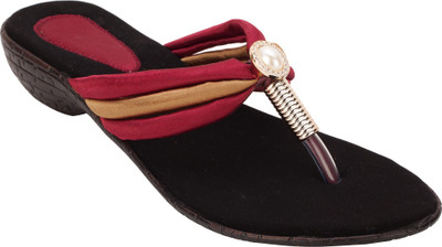 

Royal Collection Women Maroon Wedges