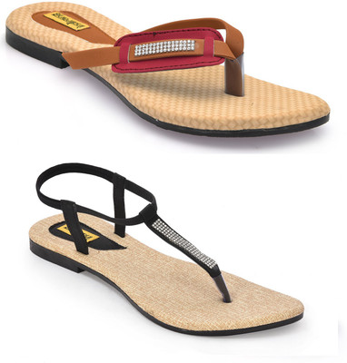 

Indirang Women Multicolor Flats
