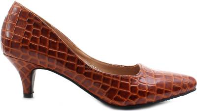 Shuberry Women Tan Heels