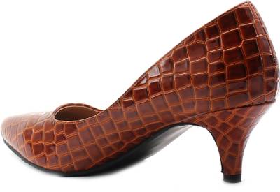 Shuberry Women Tan Heels
