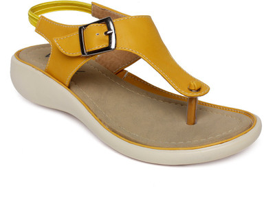 

Vendoz Women Yellow Flats