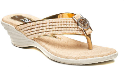 

Dolphin Miles Women Beige Wedges