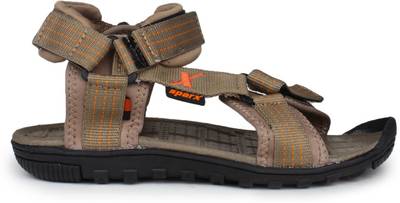 Sparx Men Camel Orange Sports Sandals