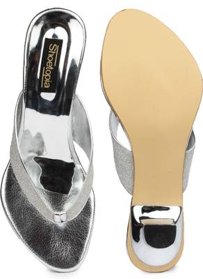 Shoetopia Women White Heels