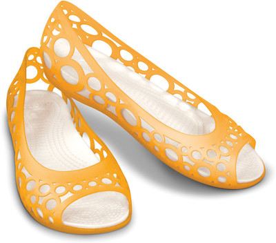 

Crocs Women Orange Flats