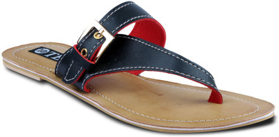 

TEN Women Black Flats